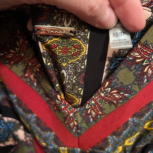 Tahari Multicolor Striped Maxi Dress - Picture 4 of 4